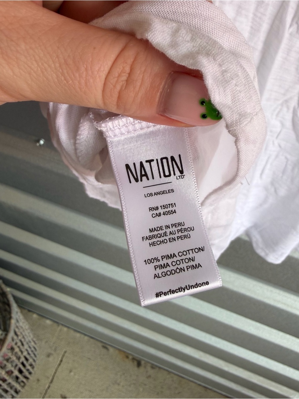 Nation LTD Paulette Ruffle Tank - Picture 6 of 6